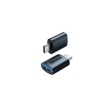 Купити Адаптер Baseus Ingenuity Series Mini OTG USB Type-C USB Type-A Female Blue