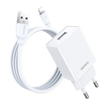 Купити Мережевий зарядний пристрій з кабелем "REMAX Kiddy Series 2.4A RP-Charger Set with Cable U95" Micro