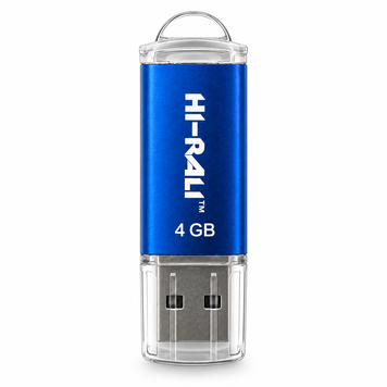 Купити Флеш-накопичувач Hi-Rali 4GB Rocket Series Blue