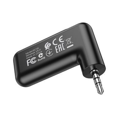Купити Bluetooth-ресивер BOROFONE BC35 Wideway car AUX BT receiver Black