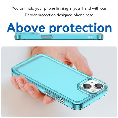 Купити Прозрачный чехол Cosmic Apple iPhone 13 Transparent Blue