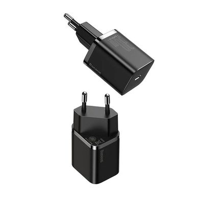 Купити Мережевий зарядний пристрій Baseus Super Si quick charger IC 30W Black