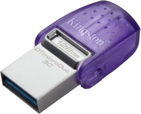 Купити Флеш-накопитель Kingston USB 3.2 DT microDuo 3C 128GB (Type-AType-C) (200Mbs)