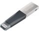 Флеш-накопичувач SanDisk USB3.1/Lightning iXpand Mini 16GB for Apple Silver-Black