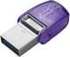 Флеш-накопитель Kingston USB 3.2 DT microDuo 3C 128GB (Type-AType-C) (200Mbs)