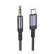Перехідник BOROFONE BL24 Graceful digital audio conversion cable Type-C Metal Grey