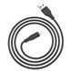 Кабель ACEFAST C3-02 USB to iP 2.4A, 1.2m, TPE, TPE соединители, Черный