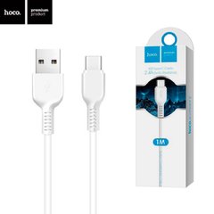Купити Кабель Hoco X20 USB Type-C 2A 1m White