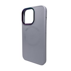 Купити Стеклянный чехол с MagSafe Apple iPhone 12 Pro Max Grey