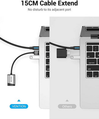 Купити Адаптер Vention USB External Sound Black