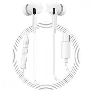 Купити Навушники Baseus Encok CZ18 Wired Earphones Moon White