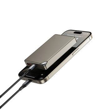 Купити Зовнішній акумулятор WIWU Ultra-Thin Series Power Bank 10000mAh Wi-P020 (3C) Grey