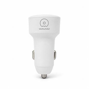 Купити Автомобільний зарядний пристрій WUW-C243 PD20W+ PD20W White