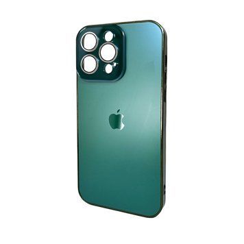 Купити Чохол для смартфона AG Glass Sapphire Frame MagSafe Logo for Apple iPhone 14 Pro Max Cangling Green