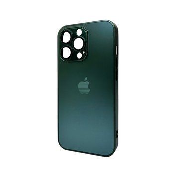 Купити Скляний чохол AG Glass Apple iPhone 12 Pro Max Cangling Green