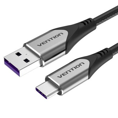 Купити Кабель Vention USB Type-A USB-C 5 A 1.5m Black