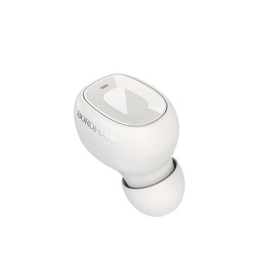 Купити Bluetooth-гарнітура Borofone BC28 Shiny sound MINI wireless headset White