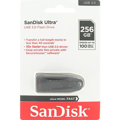 Купити Флеш-накопитель SanDisk 256GB Ultra USB 3.0 USB3.0 256GB Black