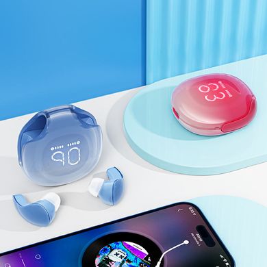 Купити Бездротові навушники ACEFAST T9 Crystal Bluetooth 5.3 Glacier Blue