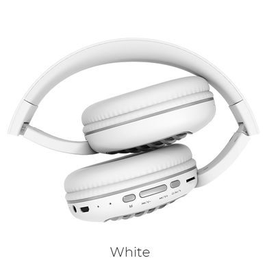 Купити Наушники Hoco W23 Bluetooth 5.0 White