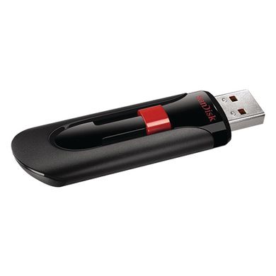 Купити Флеш-накопитель SanDisk USB2.0 Cruzer 16GB Black-Red