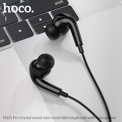 Купити Навушники Hoco M101 Pro Crystal sound Black