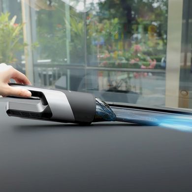 Купити Автомобільний пилосос HOCO PH16 Azure portable vacuum car cleaner Black silver