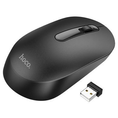 Купити Миша HOCO GM14 Platinum 2.4G business wireless mouse Black