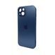 Скляний чохол AG Glass Apple iPhone 14 Navy Blue
