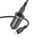 Автомобільний зарядний пристрій Borofone BZ22 Scenery USB-A/Type-C Black