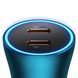 АЗП Baseus Golden Contactor Pro Dual Fast Charger Car Charger C+C 40W Blue