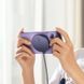 Бездротовий зарядний Baseus Simple Mini3 Magnetic Wireless Charger 15W Dusty Purple