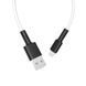 Кабель BOROFONE BX31 Soft silicone charging data cable for Micro White