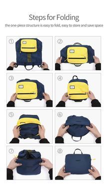 Купити Рюкзак Tigernu T-S8511 14" Blue with Yellow