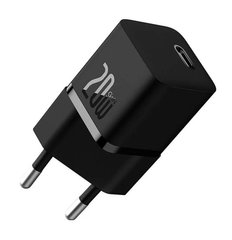 Купити Сетевое зарядное устройство Baseus GaN5 (mini) 1C 20W EU Black