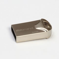 Купити Флеш-накопичувач Mibrand Hawk USB2.0 64GB Silver
