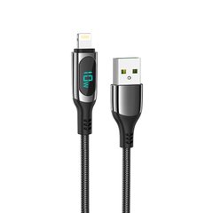 Купити Кабель Hoco S51 Extreme USB Type-A Apple Lightning 2.4 A 1,2 m Black