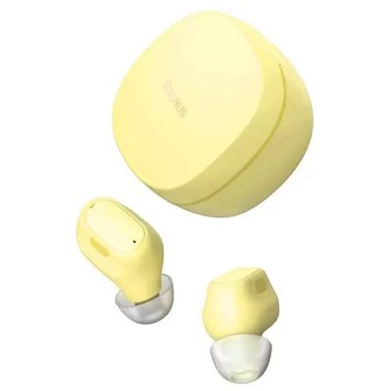 Купити Бездротові навушники Baseus Encok WM01 Bluetooth 5.0 Yellow