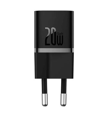 Купити Мережевий зарядний пристрій Baseus GaN5 (mini) 1C 20W EU Black