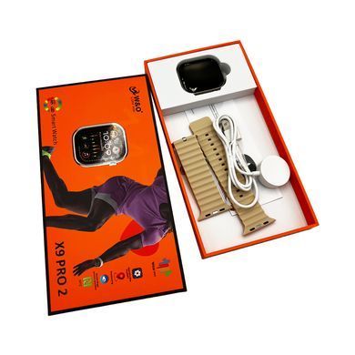 Купити Смарт-часы W&O X9 Pro2 Amoled+IP67 Gold