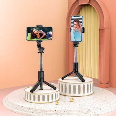 Купити Селфи-палка HOCO K17 Figure mini live broadcast stand Black