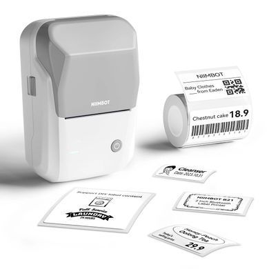 Купити Термопринтер для печати наклеек NIIMBOT B1 Grey