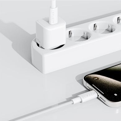 Купити Кабель ACEFAST C18-03 USB-C to USB-C braid charging data cable White