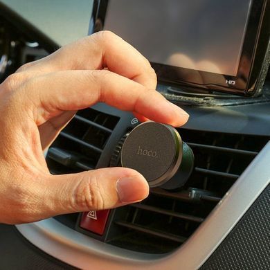 Купити Автотримач для телефона HOCO CA81 Ligue Air vent magnetic car holder Black