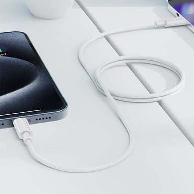 Купити Кабель ACEFAST C18-03 USB-C to USB-C braid charging data cable White