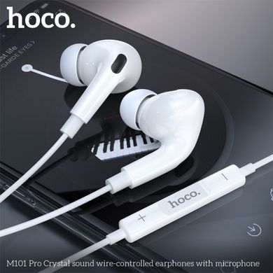 Купити Навушники Hoco M101 Pro Crystal sound White