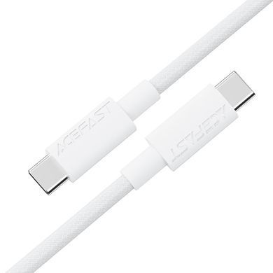 Купити Кабель ACEFAST C18-03 USB-C to USB-C braid charging data cable White