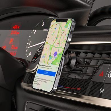 Купити Автотримач для телефона HOCO CA81 Ligue Air vent magnetic car holder Black