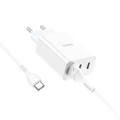 Купити Сетевое зарядное устройство Hoco C99A charger set(Type-C) White
