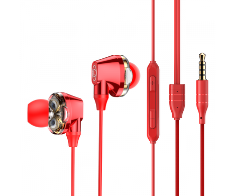 Купити Навушники Baseus Encok H10 3.5 мм (mini-Jack) Red